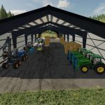 large metal pavilion v1.0.0.1 fs22 2