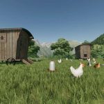 large outdoor chicken coop v1.0 fs22 4