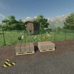 large outdoor chicken coop v1.0 fs22 5