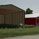 lazy e s hay storage pack v1.0 fs22 2