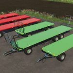 leboulch joskin bale trailer pack v1.0 fs22 2