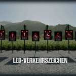 led verkehrszeichen v1.0 fs22 1