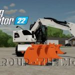 liebherr 918 regis location 2Btools v1.0 fs22 2