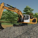 liebherr r926 excavator v1.0 fs22 2