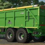 lizard 2 axle trailer v1.0 fs22 2