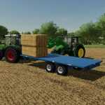 lizard 22 bale trailer v1.0 fs22 1