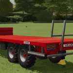 lizard 24ft bale trailer v1.0 fs22 1