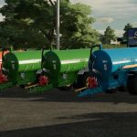 lizard 3000 slurry spreader v1.0 fs22 2