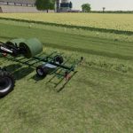 lizard 8 bale trailer v1.0 fs22 5