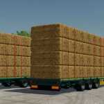 lizard flatbed semitrailer v1.0 fs22 1