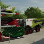 lizard hydra glide xl header storage system v1.0 fs22 6