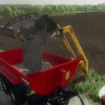 lizard landscape rake for skid steer v1.0 fs22 2