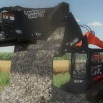 lizard landscape rake for skid steer v1.0 fs22 5