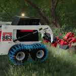 lizard loader 863 with shovel v1.0 fs22 1