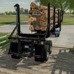 lizard log trailer 45ft v1.0 fs22 1