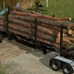 lizard log trailer 45ft v1.0 fs22 4