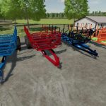 lizard lt689 long log trailer v1.0 fs22 4