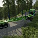 lizard lt699 semi log trailer v1.0 fs22 1