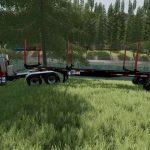 lizard lt699 semi log trailer v1.0 fs22 3