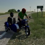 lizard motorcycle 2B sidecar v1.0 fs22 2