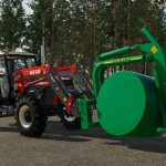 lizard shield 895 bale grab v1.0 fs22 1