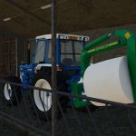 lizard shield 895 bale grab v1.0 fs22 2