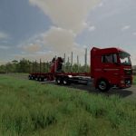 lizard short timber trailer v1.0 fs22 1