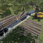 lizard timber trailer v1.0 fs22 3