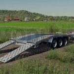 lizard tow trailer 3 axle v1.0 fs22 2