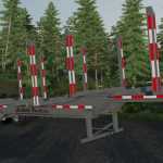 lizard tri axle log trailer v1.0 fs22 1