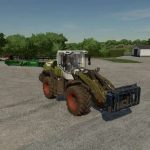 lizard wheel loader header mover v1.0 fs22 1