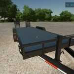 load trail skid steer trailer v1.0 fs22 1