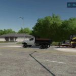 load trail skid steer trailer v1.0 fs22 5