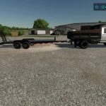 load trail skid steer trailer v1.0 fs22 6