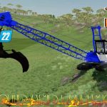 log champ 650 yaders v1.0 fs22 2