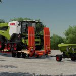 low loader galtrailer v1.0 fs22 3