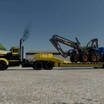 low loader galtrailer v1.0 fs22 4