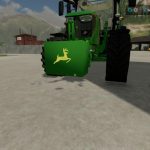 ls22 jd self built weight v1.0 fs22 3