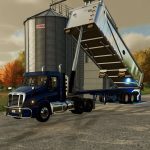 mac tri axle end dump trailer v1.0 fs22 2