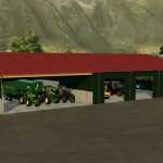 machineshed with workshop v1.0 fs22 1