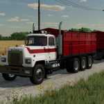 mack grain hauling pack v1.0 fs22 3