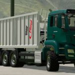 man tgs fliegl agrotruck v1.0 fs22 2