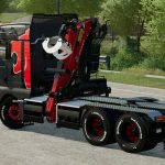 man tgx forest semi truck v2.0.0.1 fs22 5