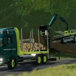 man tgx forest special v1.0 fs22 2