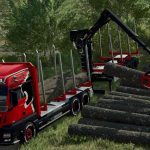 man tgx forest special v2.0 fs22 4