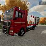 man tgx forestry truck v1.0 fs22 1