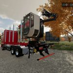 man tgx forestry truck v1.0 fs22 7