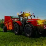 massey ferguson 7724 2B bumper irl v1.0 fs22 4