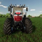 massey ferguson 8s black a red v1.0 fs22 5