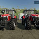 massey ferguson 8s series beta v1.0 fs22 12